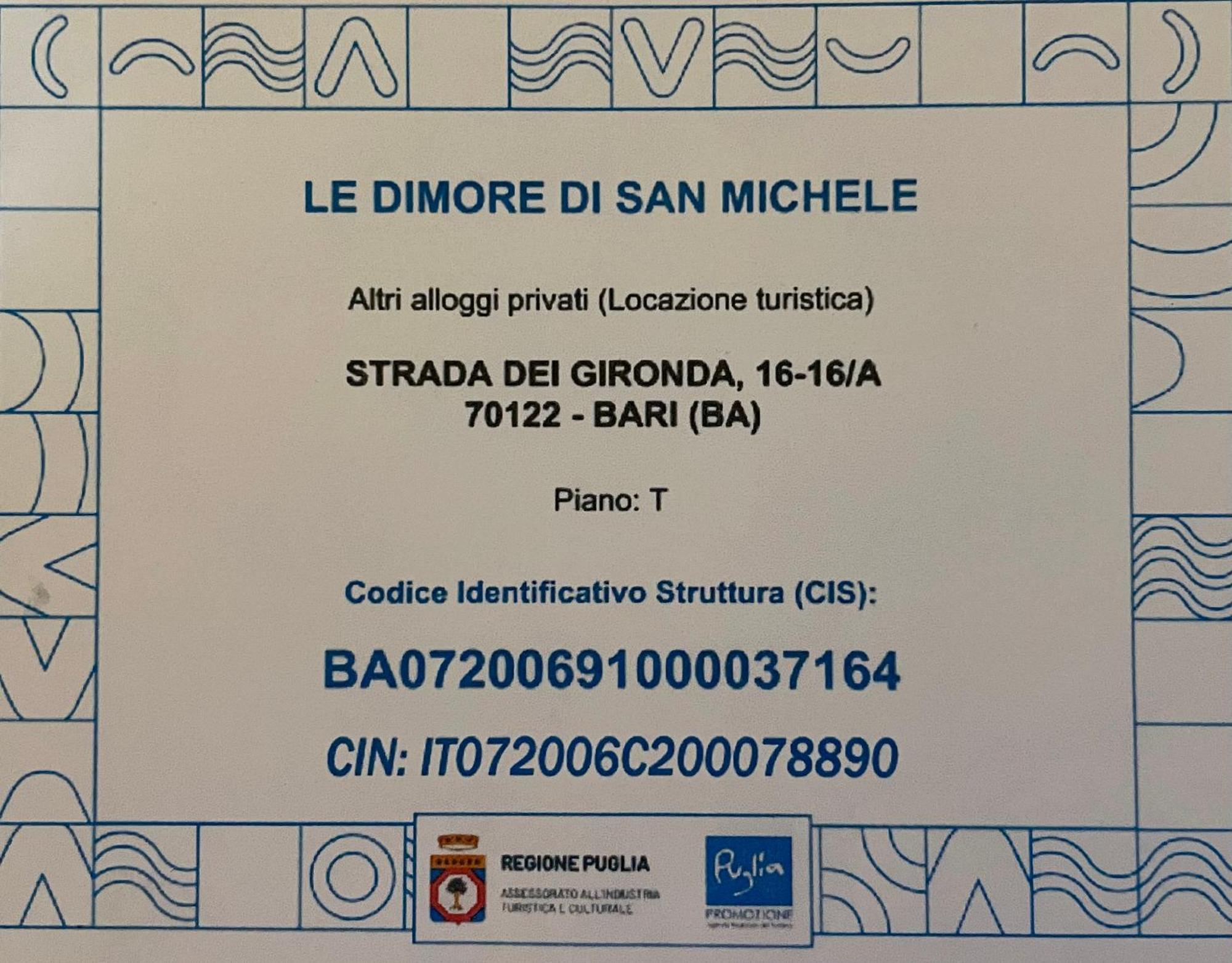 Le Dimore Di San Michele Bari Extérieur photo
